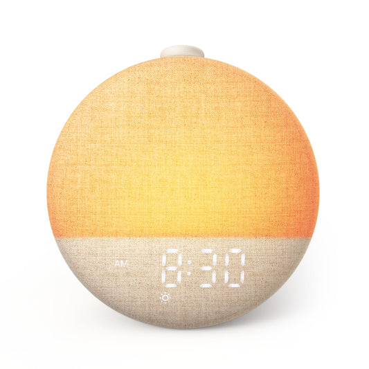 Dreamegg Sunrise 2 wake-up light gradually brightens for a gentle start