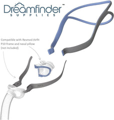 Dreamfinder Supplies ergonomic-headgear-strap-comfort reduces pressure points for peaceful sleep.
