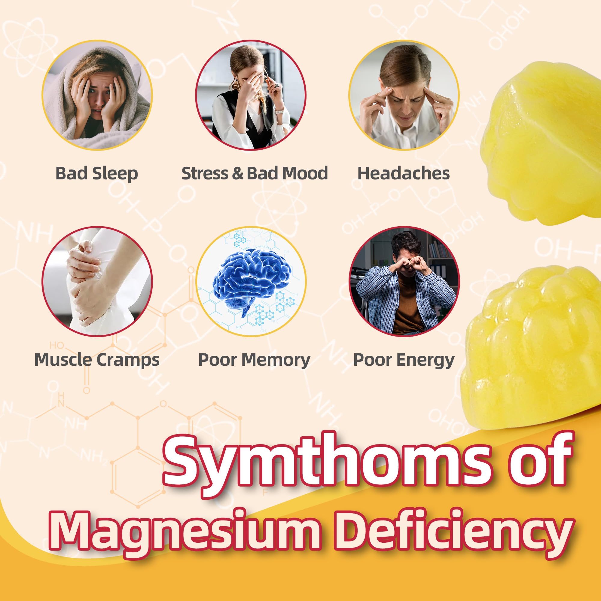 DREAVIO gummies image featuring ashwagandha and zinc ingredients