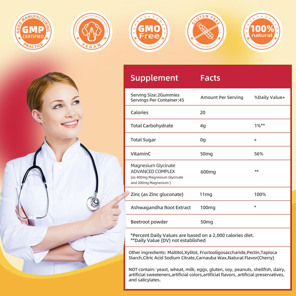 DREAVIO ingredient panel with beetroot and vitamin C benefits
