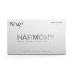 DRINK HRW Harmony tablet dissolving in water for a quick energy lift.