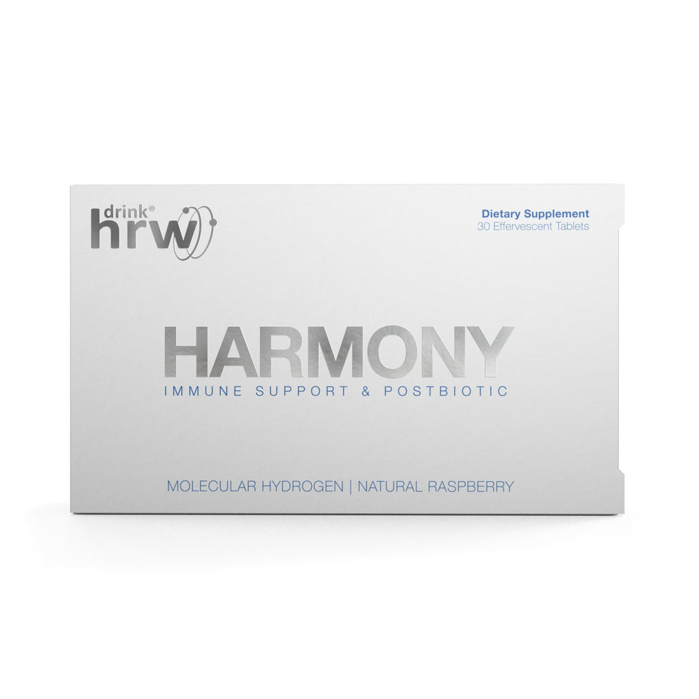 DRINK HRW Harmony tablets dissolving in water for quick energy support