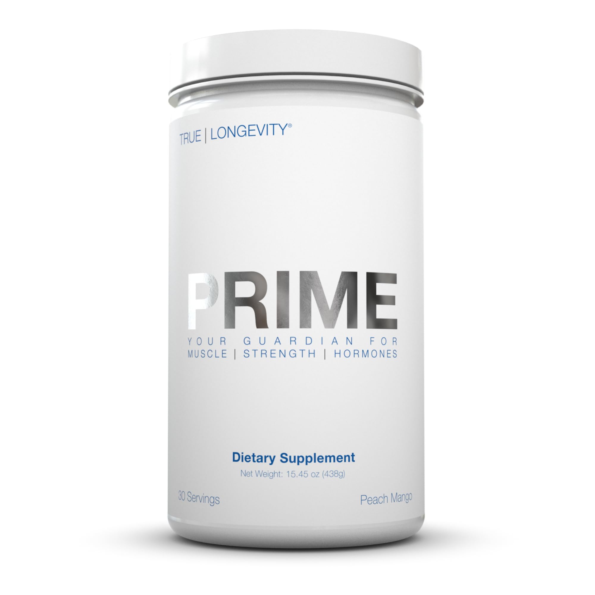 DRINK HRW Prime bottle in peach mango flavor ready to energize workouts