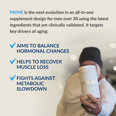 Scoop of DRINK HRW Prime showing easy measurement for consistent dosing
