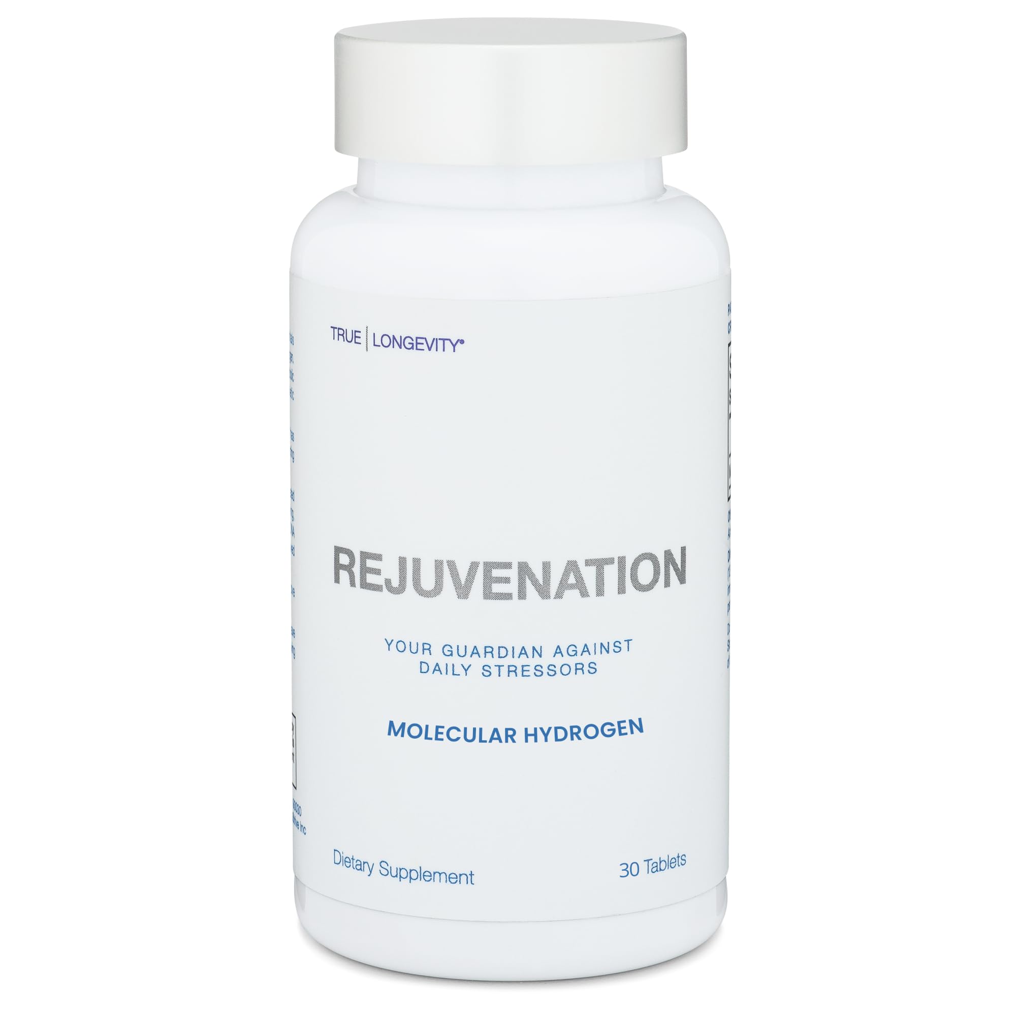 DRINK HRW Rejuvenation tablet dissolving in water, delivering hydrogen-rich hydration.