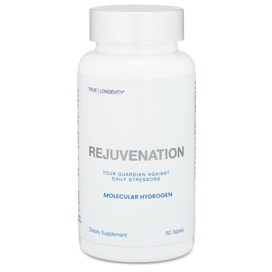 DRINK HRW Rejuvenation tablets dissolving in water for easy energy support.