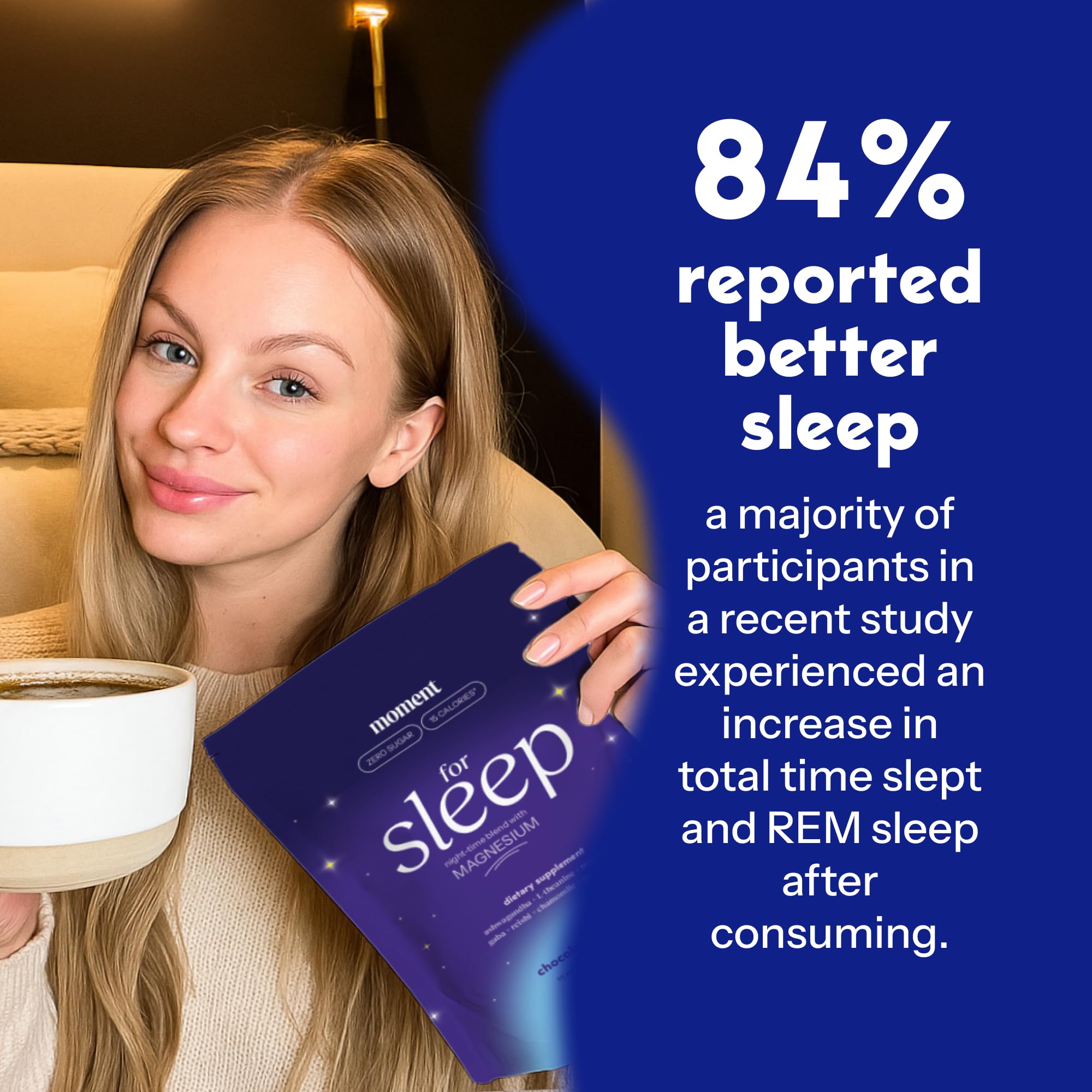 Back-of-label shot explains magnesium and GABA support for night relaxation