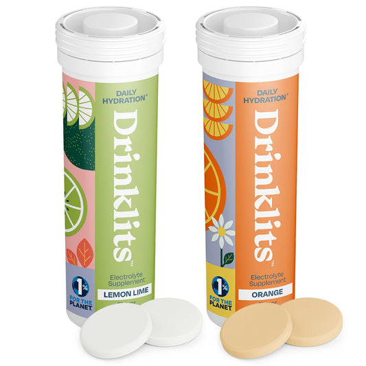 Drinklits Lemon-Lime tablets bundle for refreshing daily hydration.