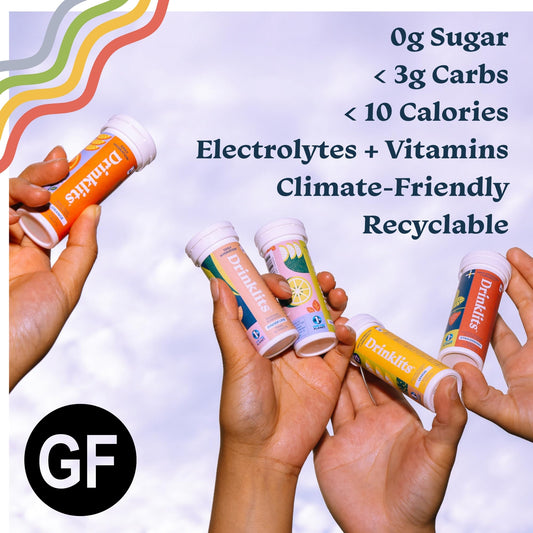 Drinklits strawberry immunity tube with berry flavor for daily wellness