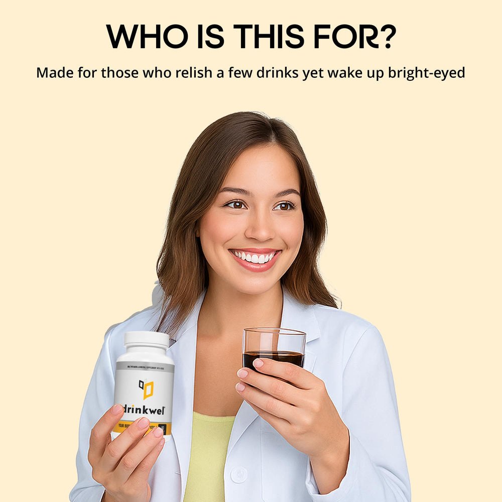 Drinkwel blend with taurine, artichoke, bupleurum for balance.