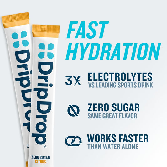 DripDrop Cherry Limeade stick for convenient hydration