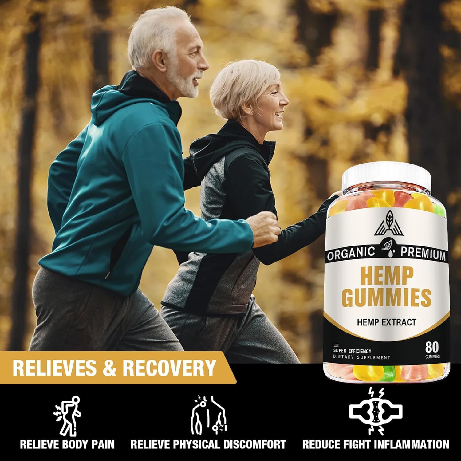 DriRaych hemp gummies two-pack packaging for convenient daily use