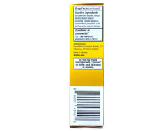 Bright cabinet-ready bottle with readable information and contents.