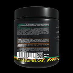 Athlete preparing a shaker with Driven B&G before training for energy support.