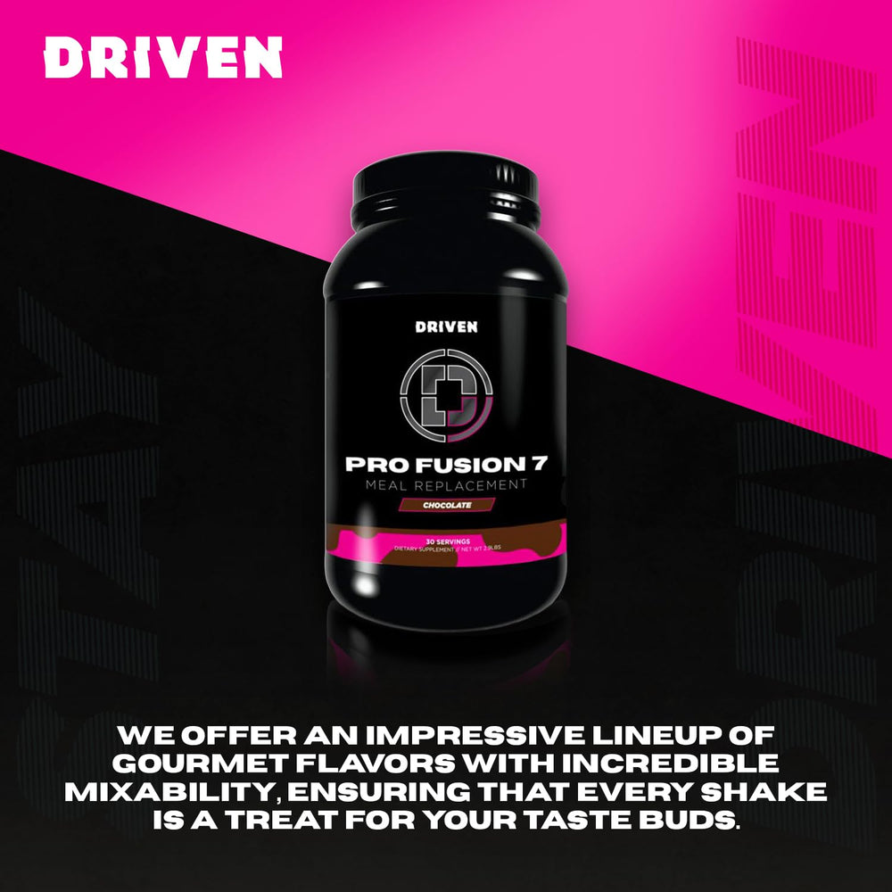 Driven Nutrition ProFusion7 MCT oil energy for quick, sustained fuel.