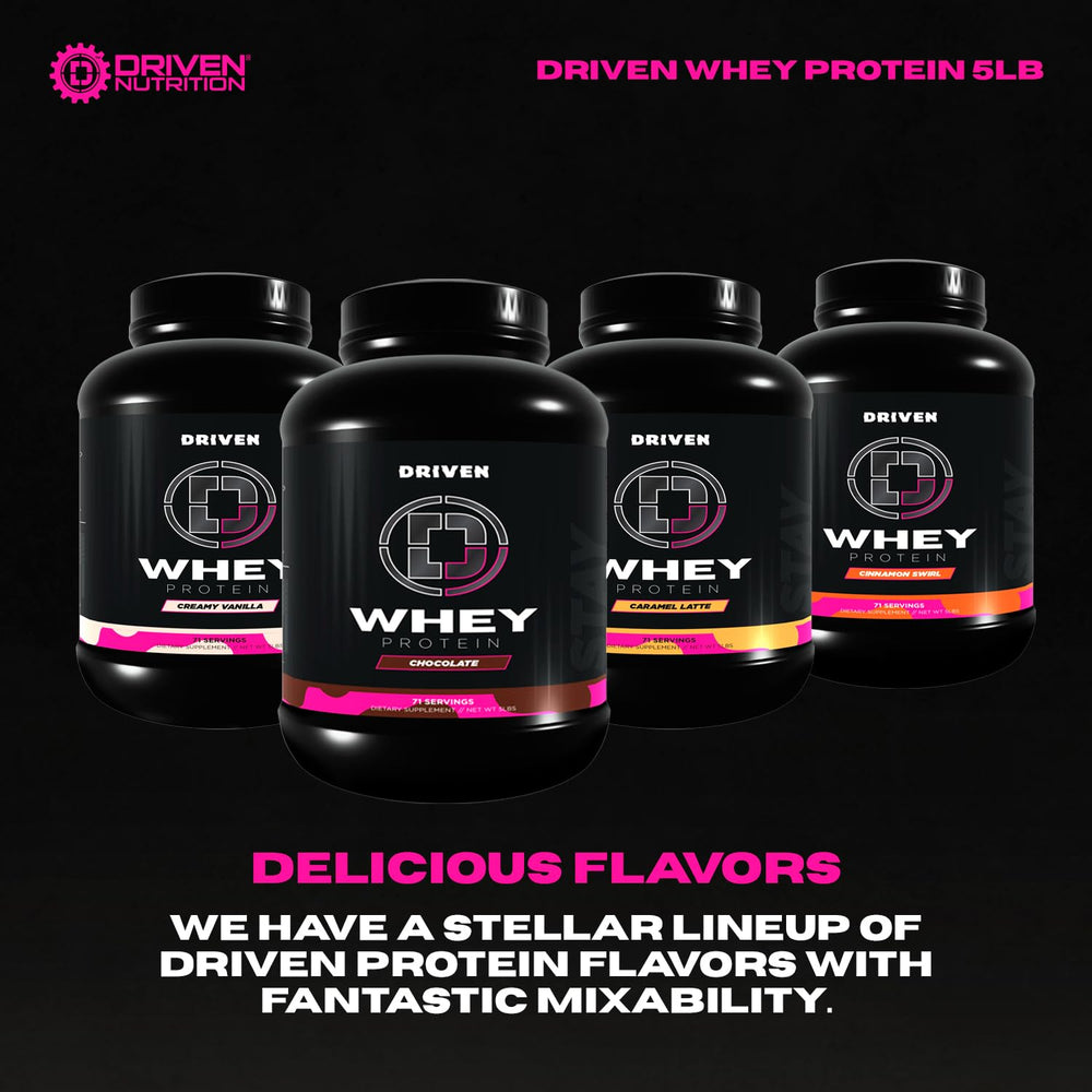 Driven Whey daily-use shake as a snack or meal replacement