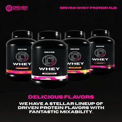 Driven Whey digestive enzymes icon signaling easier digestion.