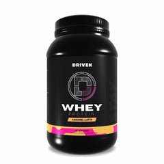 Driven WHEY grass-fed protein powder bag showing premium packaging for clean fueling