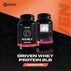 Driven WHEY post-workout shake in a shaker bottle