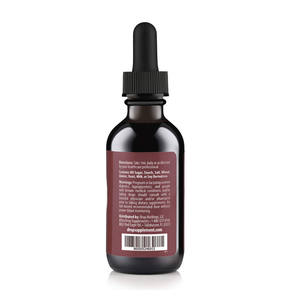 DRP energy-support lifestyle scene with B12 drops.