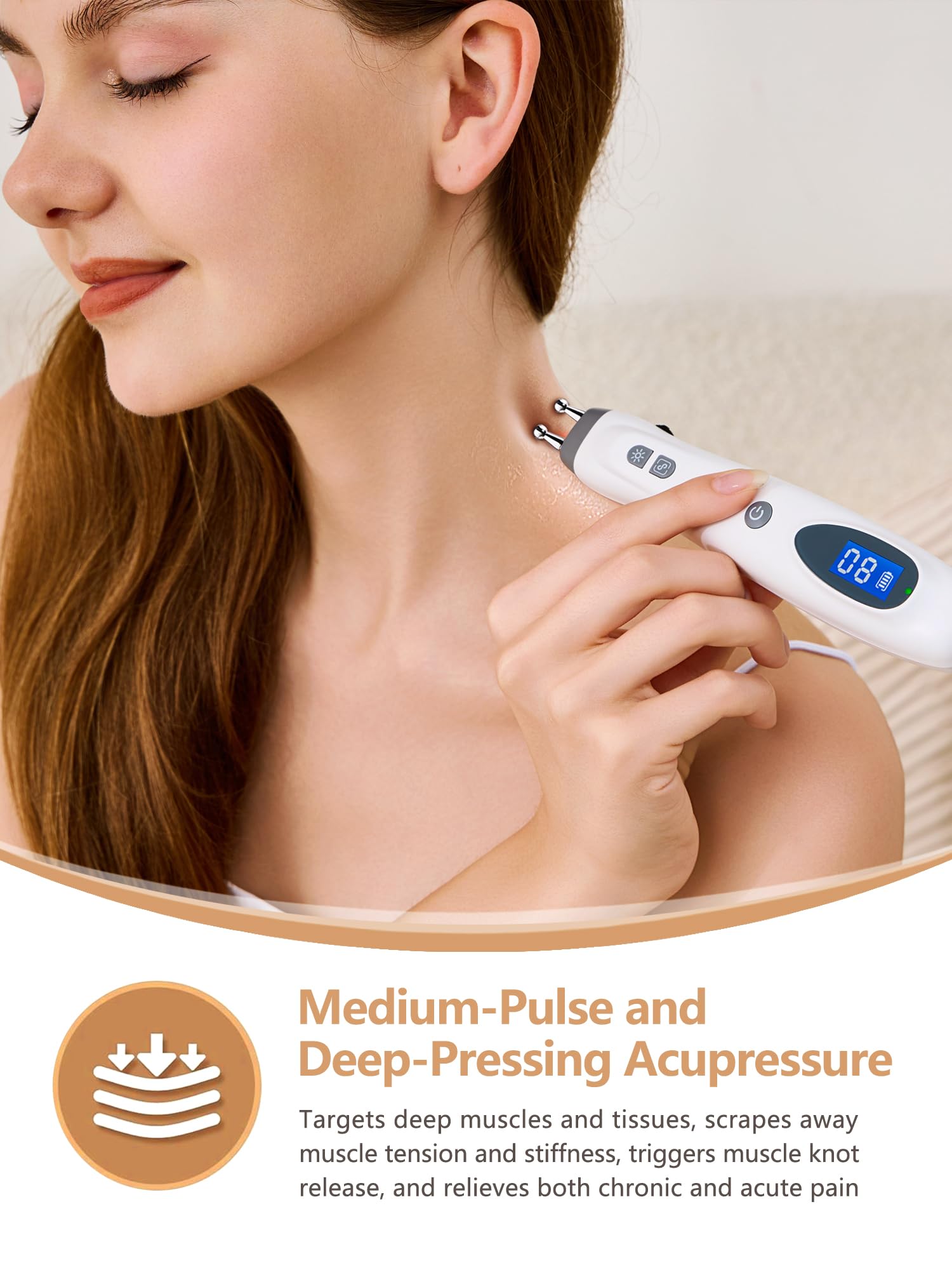 Dr.Rehabi low and medium pulse waves in action