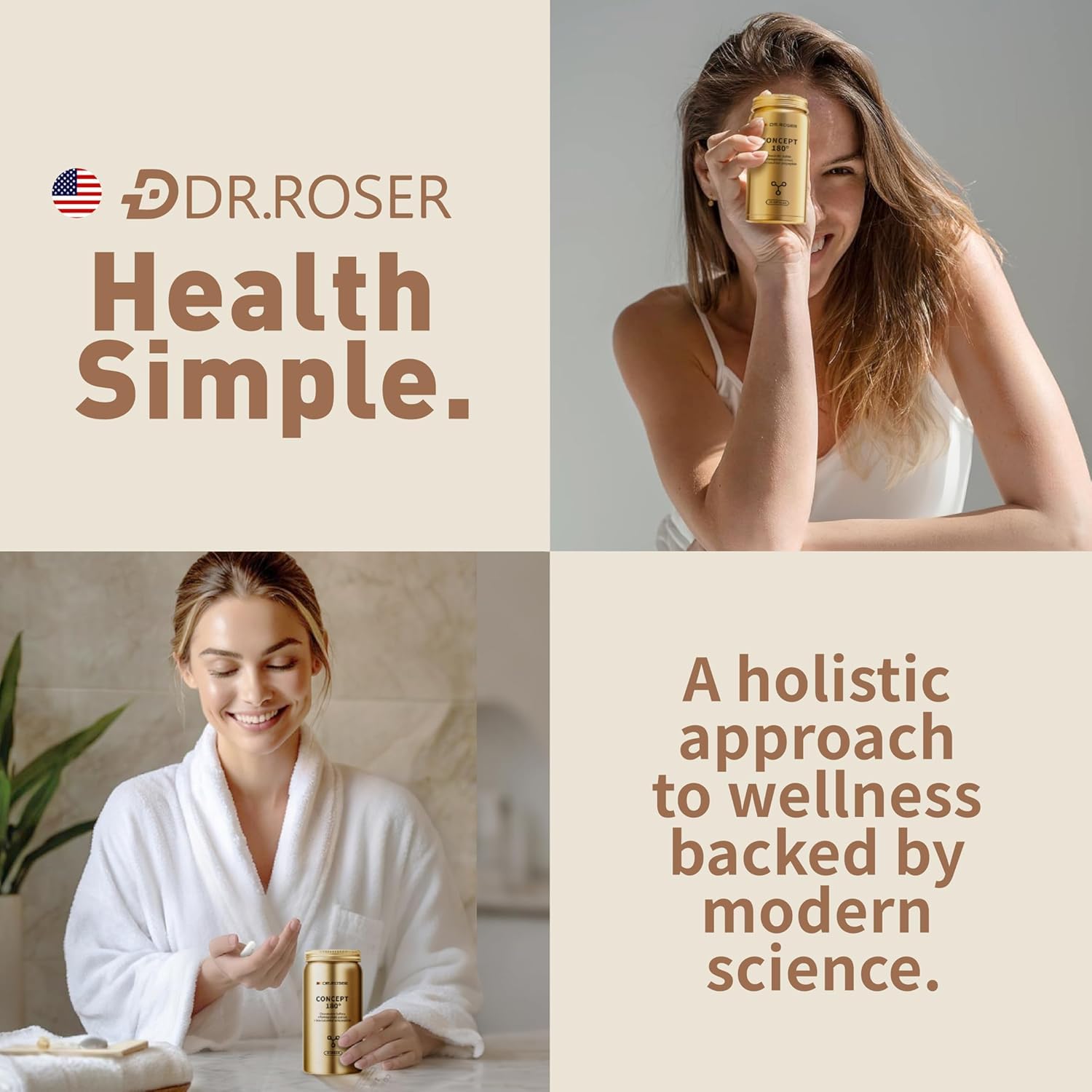 Active user enjoying mobility with DR.ROSER 180° capsules.