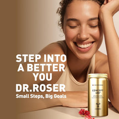 DR.ROSER bottle with joints imagery suggesting improved mobility and bone health.
