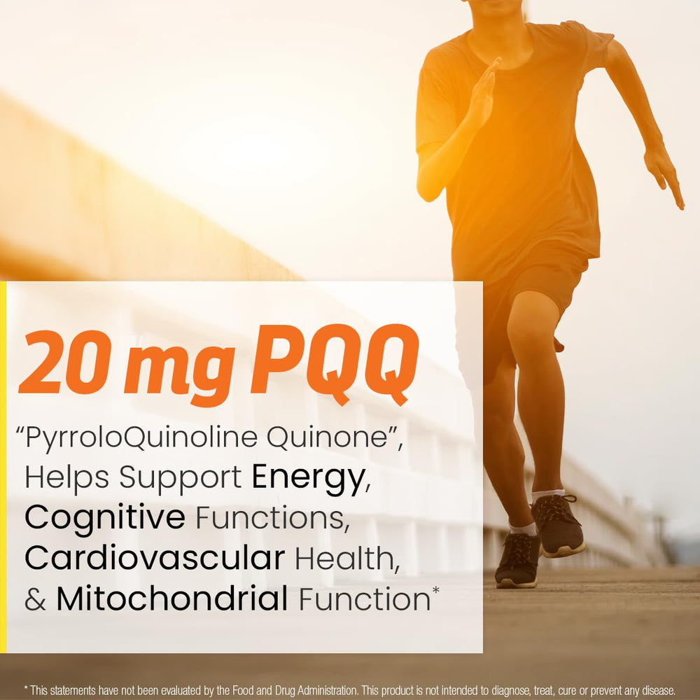 Drs Hope PQQ CoQ10 in hand ready for daily use