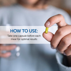DR.WHITAKER Berberine bottle on desk with dosage guide