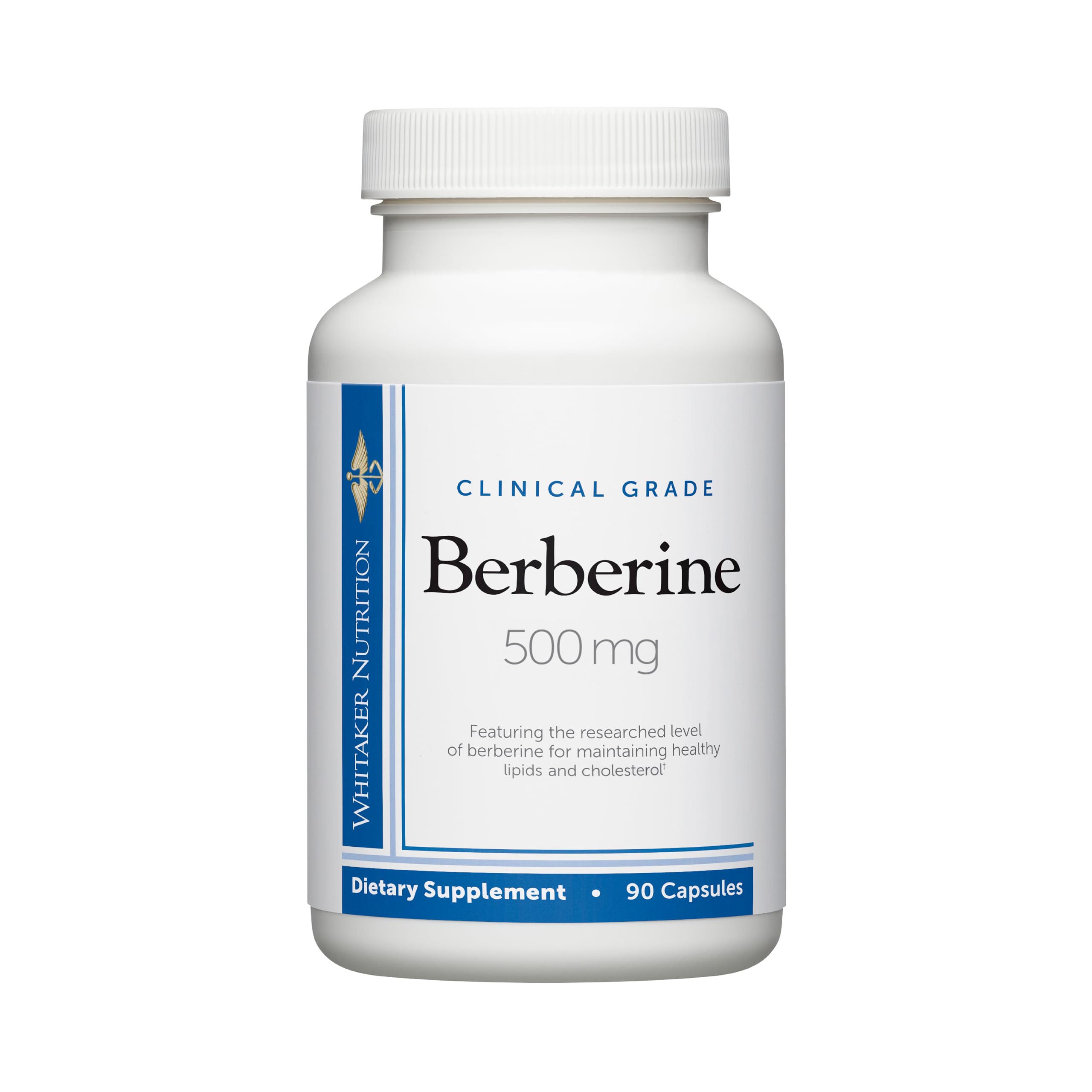 DR.WHITAKER Berberine bottle front view shows the 1,500 mg daily dose