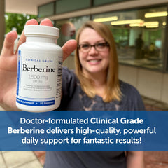 DR.WHITAKER Berberine lab-testing illustration assures quality