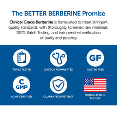 DR.WHITAKER Berberine label close-up with ingredients