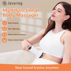 DS SAVORING lymphatic drainage tool with interchangeable heads enables customizable care