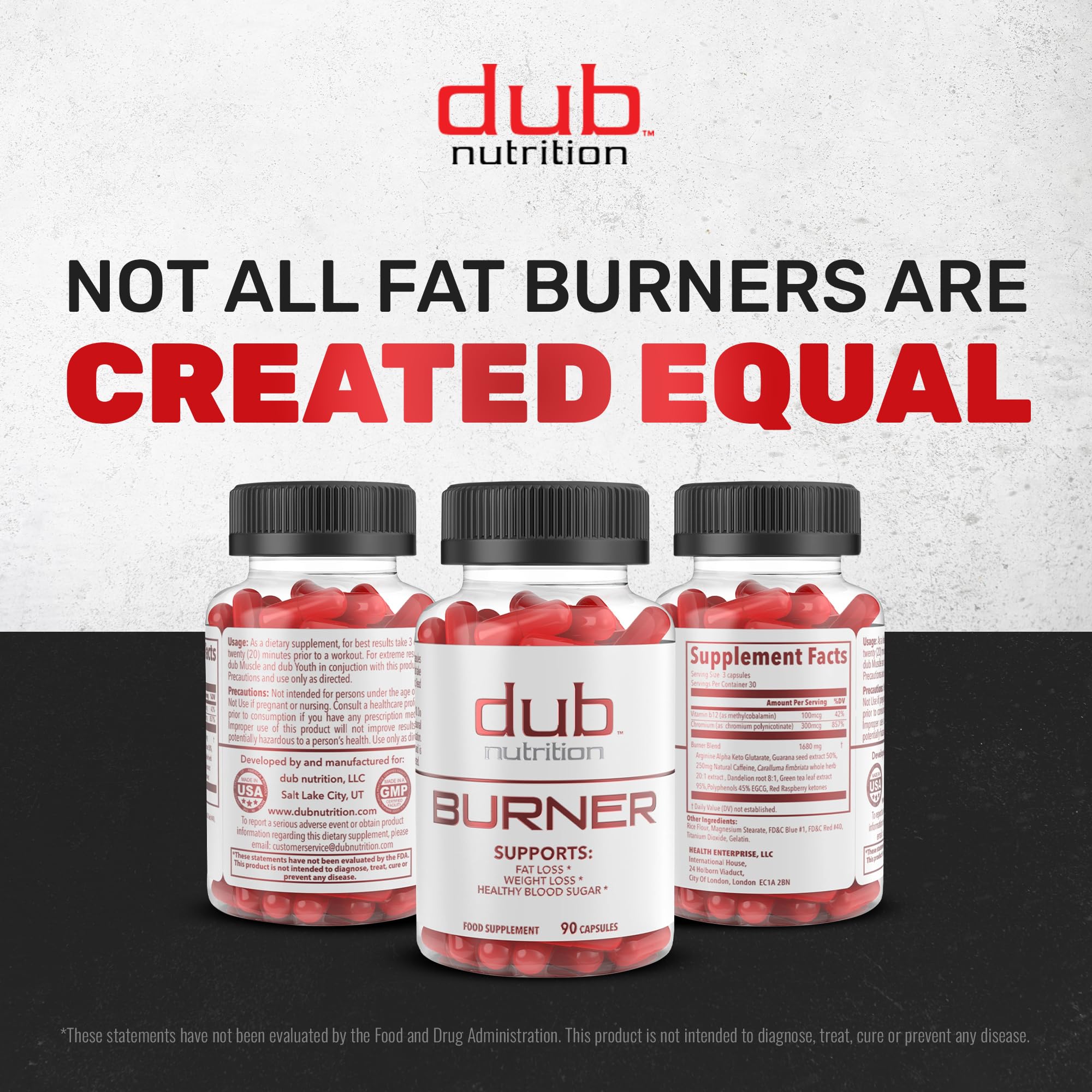 Dub Nutrition Burner in use during a workout warm-up