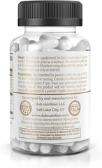 Dub Nutrition Youth label details showing 90 capsules per bottle.