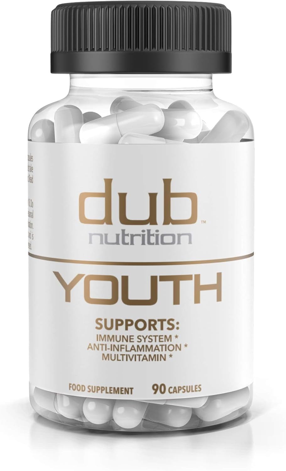 Dub Nutrition Youth CoQ10 capsule image highlighting cellular energy aspects.