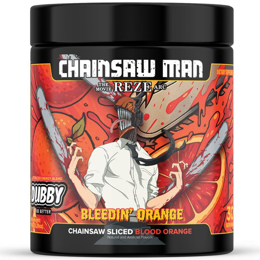 Dubby Chainsaw Man Reze Arc energy powder tub boosts focus during gaming.