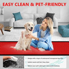 DUBUXW pet-friendly design allows shared warmth and easy maintenance.