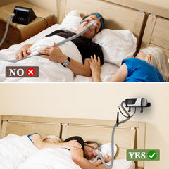 DUDUXI tube and mask storage keeps CPAP ready and tidy