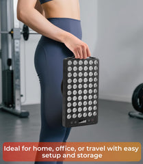 Duiup 60‑LED high‑density array delivers even light coverage.