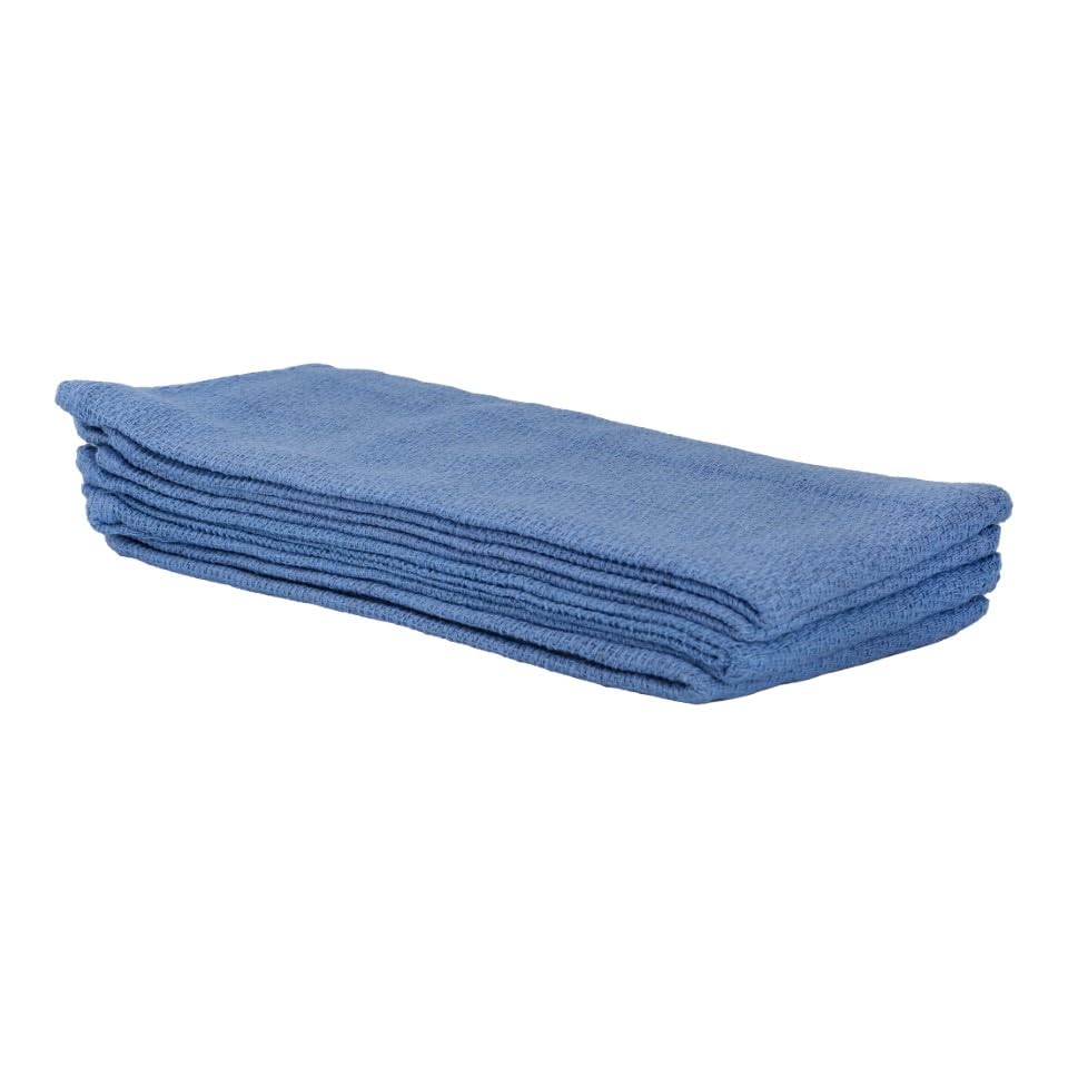 Dukal corner-fold towels promote aseptic handling during setup.