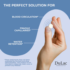 Dulac Diosmin 500 made in Italy seal indicating quality manufacturing.
