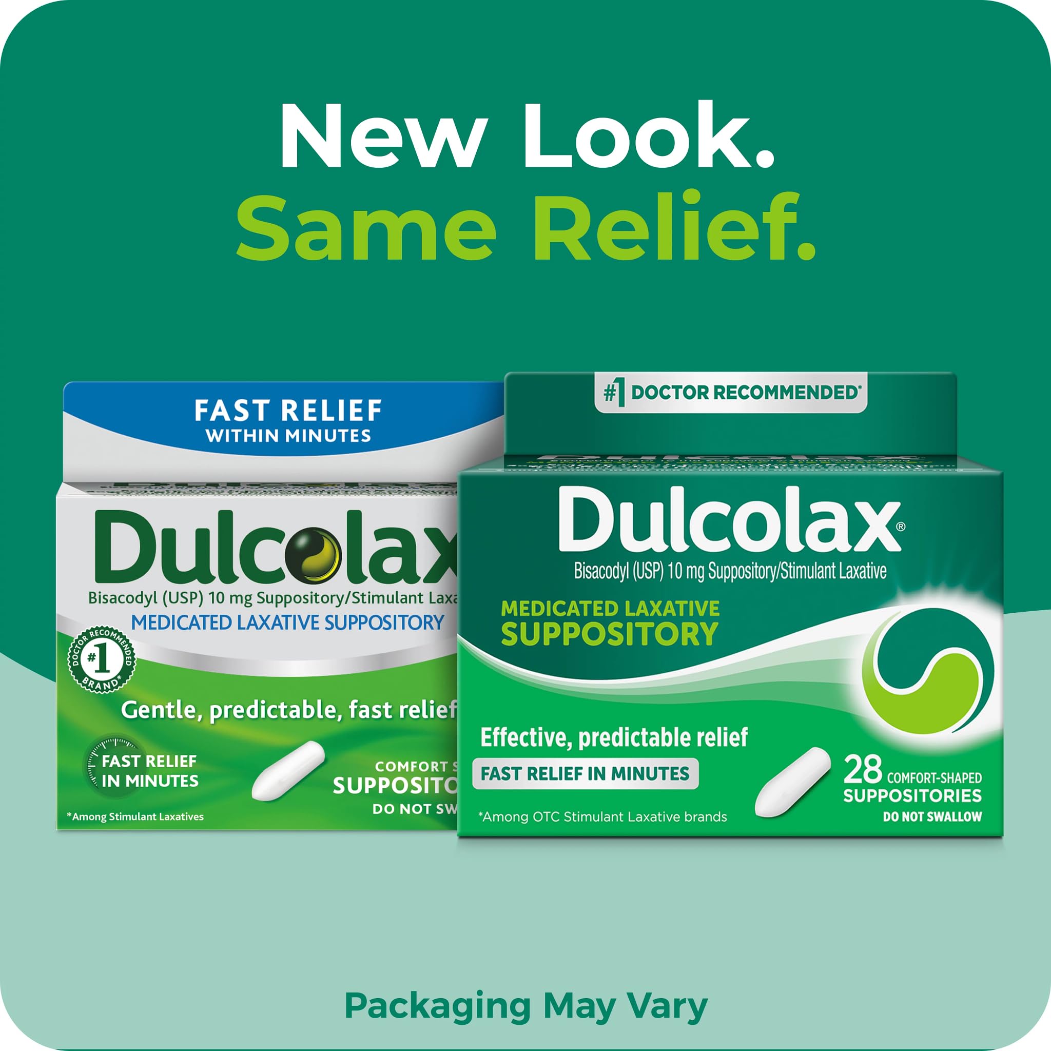 Dulcolax rectal-application demonstrates discreet insertion for relief.