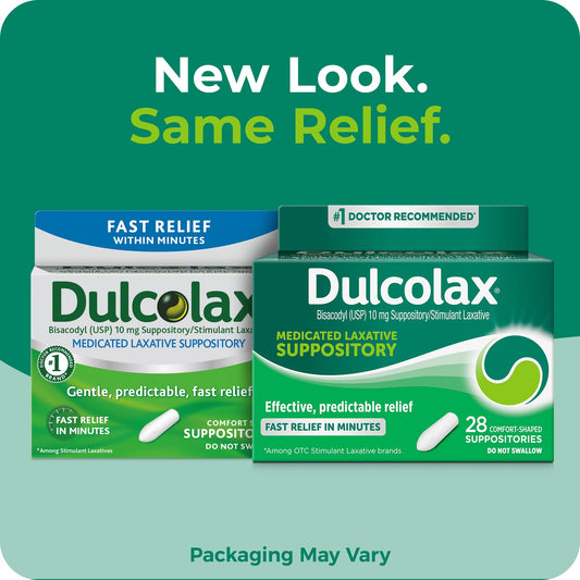 Dulcolax rectal-application demonstrates discreet insertion for relief.