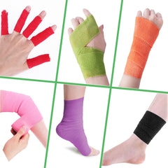 DUOQIAN breathable elastic wrap supports swelling during daily activities