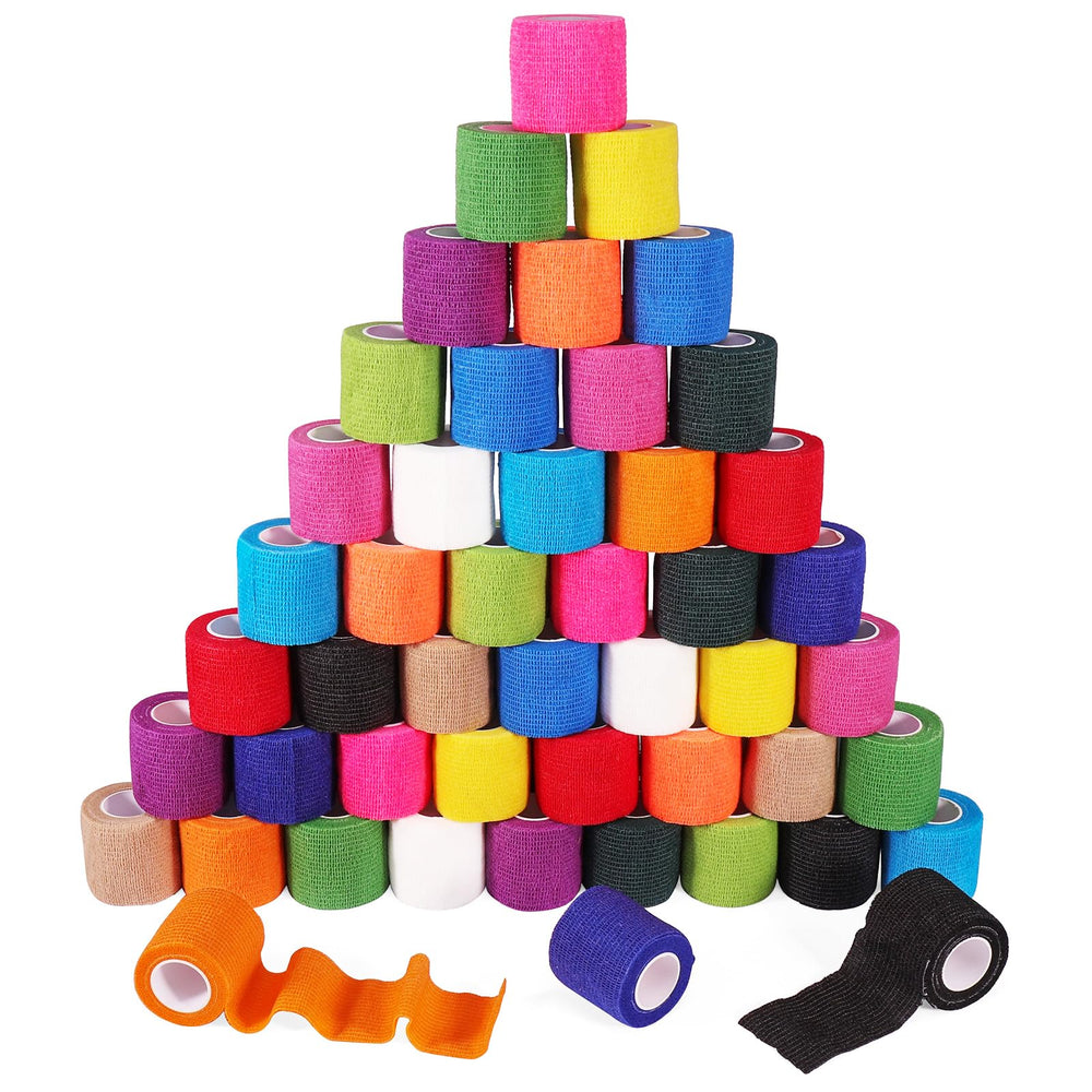 DUOQIAN bandage wrap roll close-up texture showing breathable elastic fabric