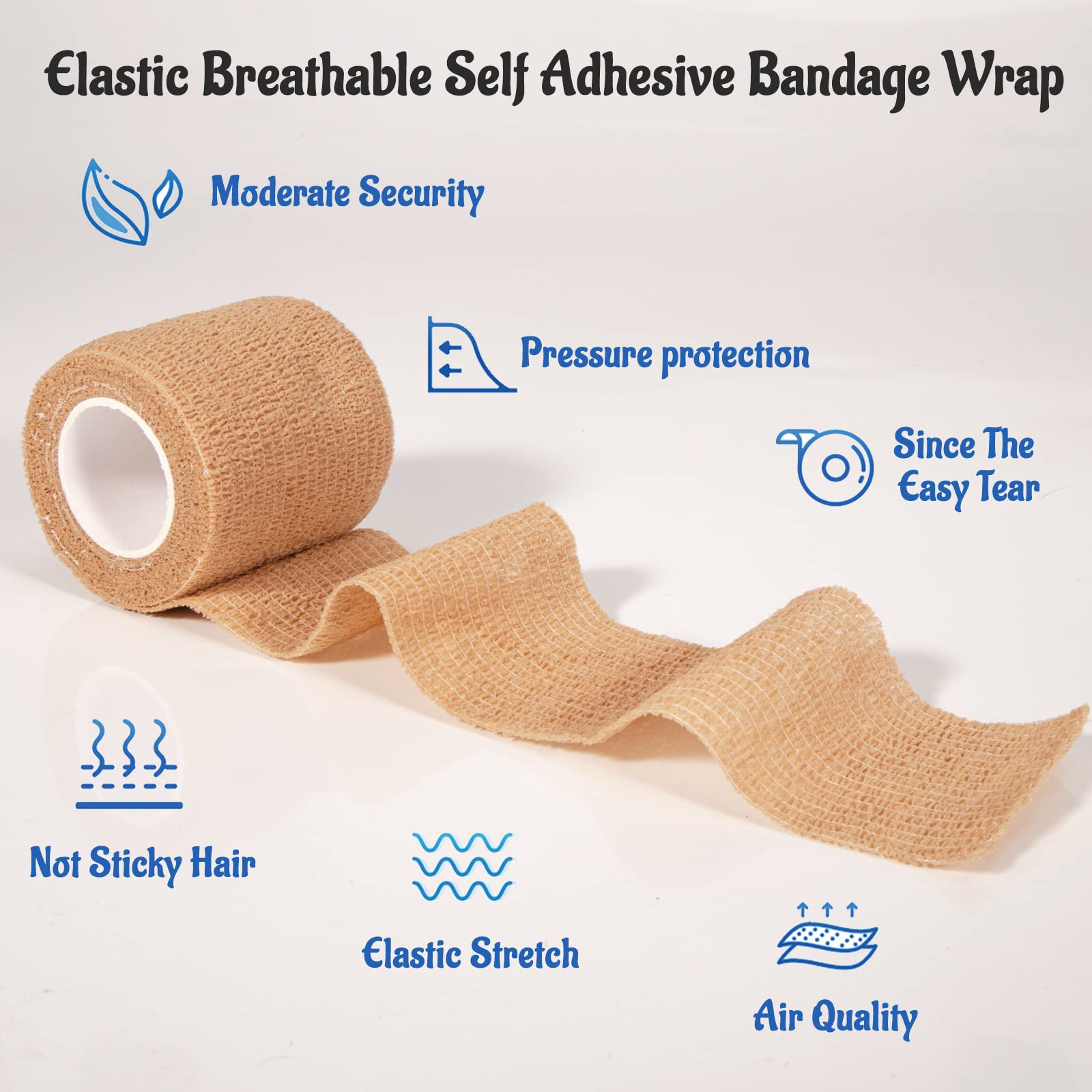 DUOQIAN breathable elastic fabric close-up highlighting stretch and skin-friendly design.