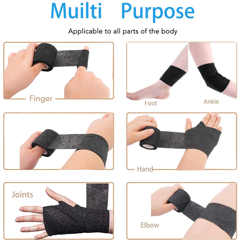 DUOQIAN pet-friendly bandage wrap used on a paw.