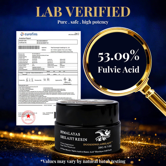 DUOXIONGLASHILAJIT resin texture close-up highlights rich fulvic minerals and color.