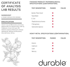 Durable Heart made in USA facility badge for quality manufacturing.
